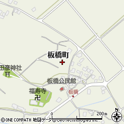 茨城県龍ケ崎市板橋町2843-2周辺の地図