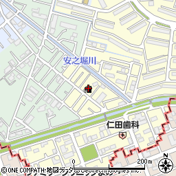 埼玉県春日部市大枝80周辺の地図