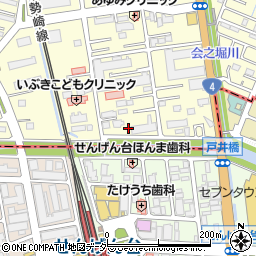 埼玉県春日部市大枝375周辺の地図