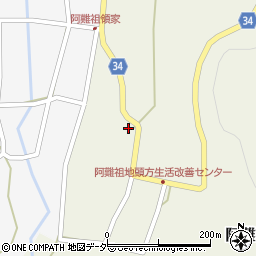 福井県大野市阿難祖地頭方36周辺の地図