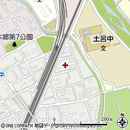 埼玉県さいたま市北区土呂町2丁目100周辺の地図