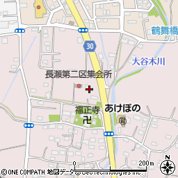 埼玉県入間郡毛呂山町長瀬501-1周辺の地図