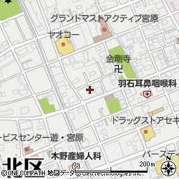 株式会社ダスキン　宮原支店周辺の地図