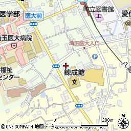 埼玉県入間郡毛呂山町毛呂本郷1205-1周辺の地図