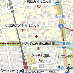 埼玉県春日部市大枝374周辺の地図