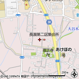 埼玉県入間郡毛呂山町長瀬484-1周辺の地図