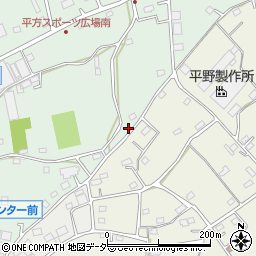 埼玉県上尾市上野675-14周辺の地図