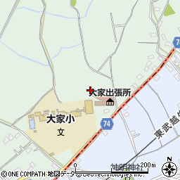 埼玉県坂戸市森戸450周辺の地図