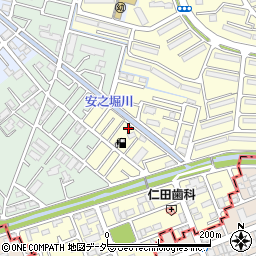 埼玉県春日部市大枝79周辺の地図