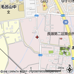 埼玉県入間郡毛呂山町長瀬462周辺の地図