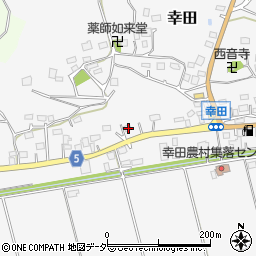 茨城県稲敷市幸田1193-1周辺の地図
