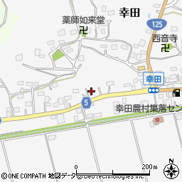 茨城県稲敷市幸田1193周辺の地図