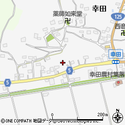 茨城県稲敷市幸田1185周辺の地図