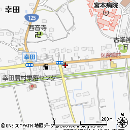 茨城県稲敷市幸田1626周辺の地図