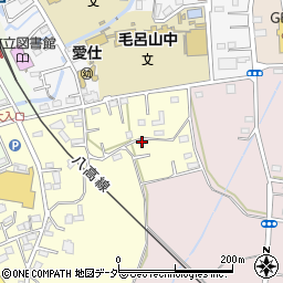 埼玉県入間郡毛呂山町小田谷305-2周辺の地図