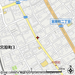 花銀周辺の地図