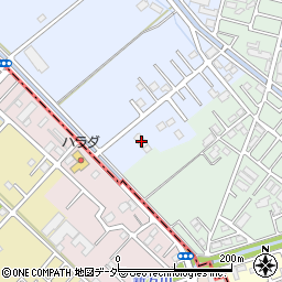 埼玉県春日部市大場555周辺の地図
