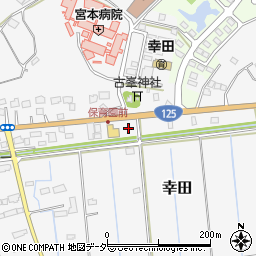 茨城県稲敷市幸田3655周辺の地図