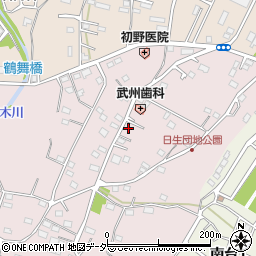 埼玉県入間郡毛呂山町長瀬741-1周辺の地図