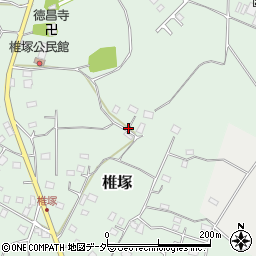 〒300-0512 茨城県稲敷市椎塚の地図