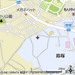茨城県守谷市鈴塚61周辺の地図