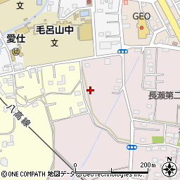 埼玉県入間郡毛呂山町長瀬1686周辺の地図