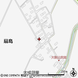 千葉県香取市扇島210周辺の地図