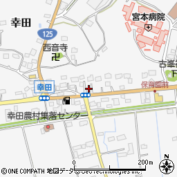 茨城県稲敷市幸田1222周辺の地図