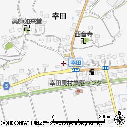 茨城県稲敷市幸田1200周辺の地図