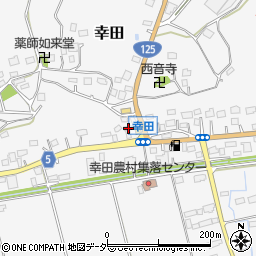茨城県稲敷市幸田1205周辺の地図
