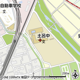 さいたま市立土呂中学校周辺の地図