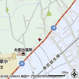 埼玉県坂戸市森戸81-9周辺の地図