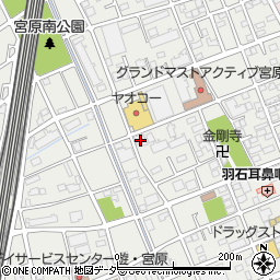 ニチベイ北関東支店周辺の地図