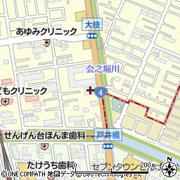 一建設株式会社　住宅展示場春日部店周辺の地図