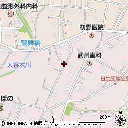 埼玉県入間郡毛呂山町長瀬652-1周辺の地図