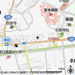 茨城県稲敷市幸田1232周辺の地図