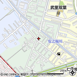 埼玉県春日部市大畑860周辺の地図
