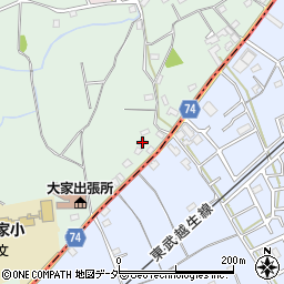 埼玉県坂戸市森戸81周辺の地図