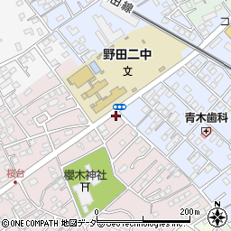 有限会社山口牛乳店周辺の地図