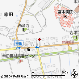 茨城県稲敷市幸田1223周辺の地図