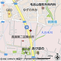 埼玉県入間郡毛呂山町長瀬498周辺の地図