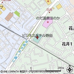 ビジネスホテル野田 東武バンケットホール周辺の地図