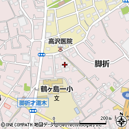 鶴ヶ島市役所　遺跡調査会周辺の地図
