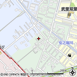 埼玉県春日部市大畑775周辺の地図