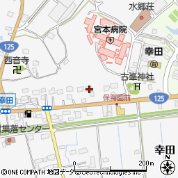 茨城県稲敷市幸田1234周辺の地図