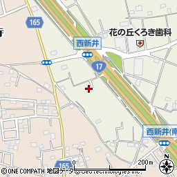 埼玉県さいたま市西区西新井72周辺の地図