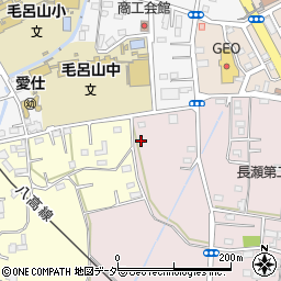 埼玉県入間郡毛呂山町長瀬1755周辺の地図