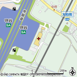 茨城もりの市場食堂周辺の地図