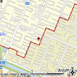 埼玉県春日部市大枝976周辺の地図