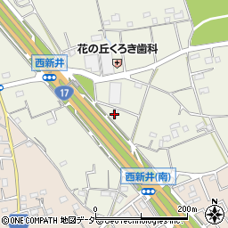 埼玉県さいたま市西区西新井43周辺の地図